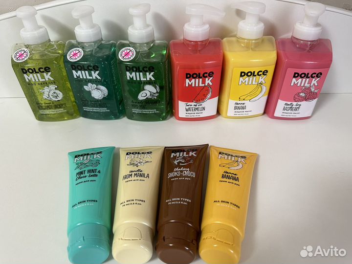Dolce milk Гель для душа,мыло,крем