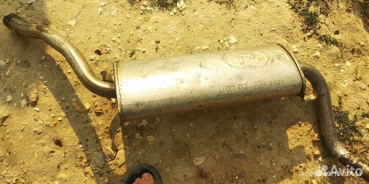 Глушитель на audi 80 polmostrow 0102