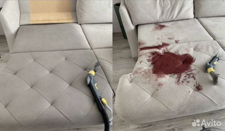 Химчистка мягкой мебели дивана матраса стула