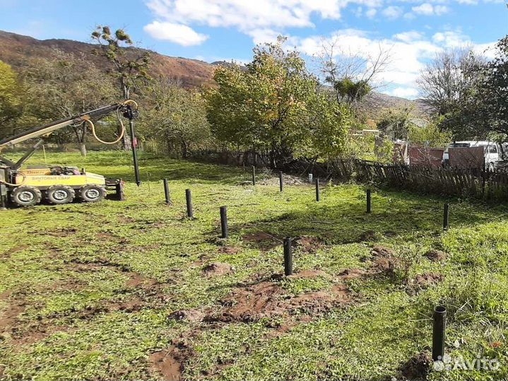 Сваи, фундамент