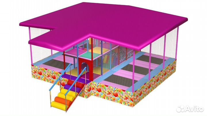 Мобильный лабиринт для бизнеса (аренда)