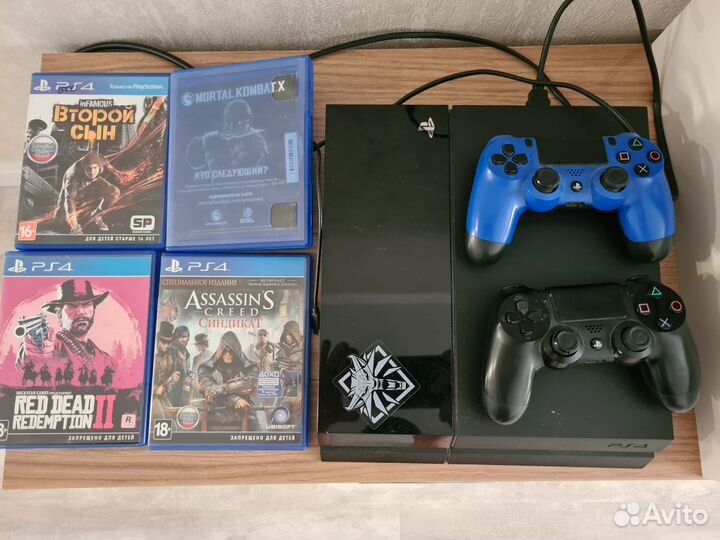 Sony playstation 4 Ps4 pro 1tb с играми