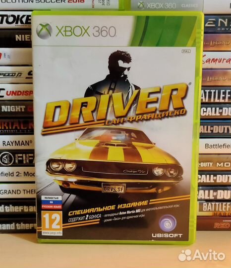 Driver San Francisco на xbox 360 Лицензия