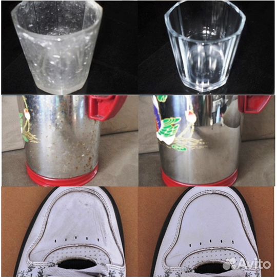 Меламиновые губки -чистка без моющих средств