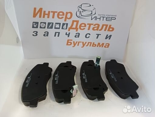 Колодки тормозные перед,Hyundai Solaris.Kia Rio 3