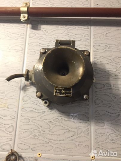 Колокол аварийный СССР,полка морская,Тифон морской