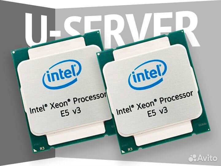 2х E5-2698v3 16C 2.3GHz DDR4-2133, Intel Xeon проц