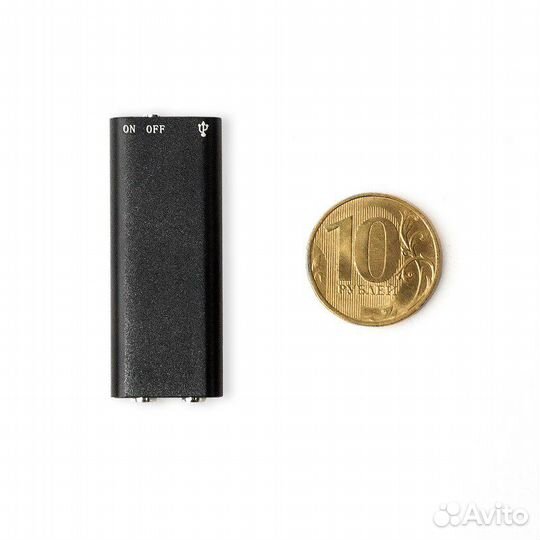 Миниатюрный диктофон Savetek + OTG USB Type-C