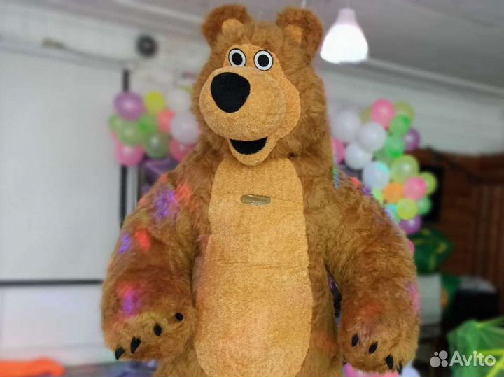 Поздравление, большие медведи, белый медведь