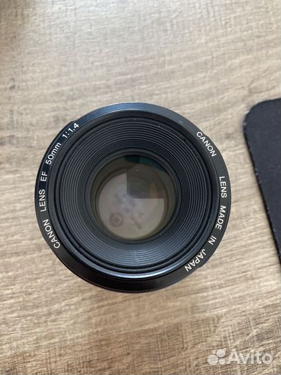 Объектив canon 50mm 1 4