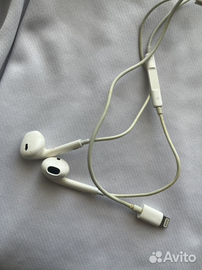Наушники apple earpods lightning