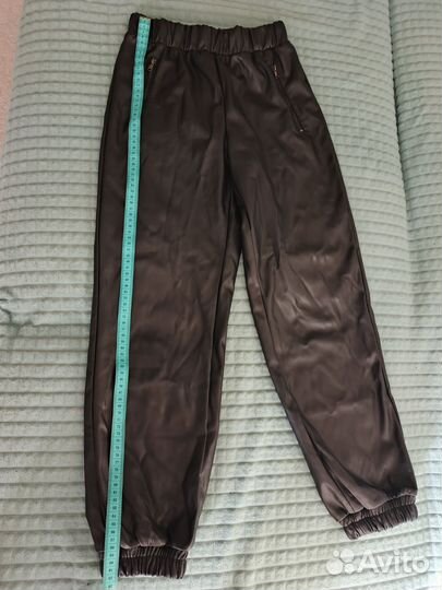 Брюки кожаные