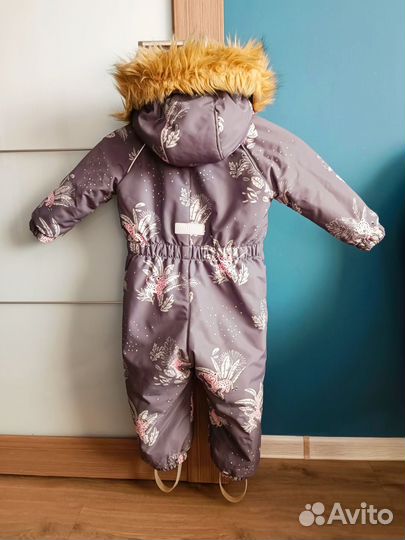 Зимний комбинезон для девочки 92