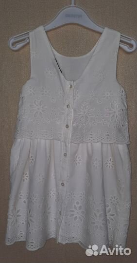Платье белое для девочки