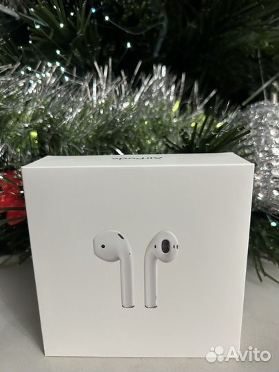 Гарнитура airpods a2032,a2031,a1602 белый