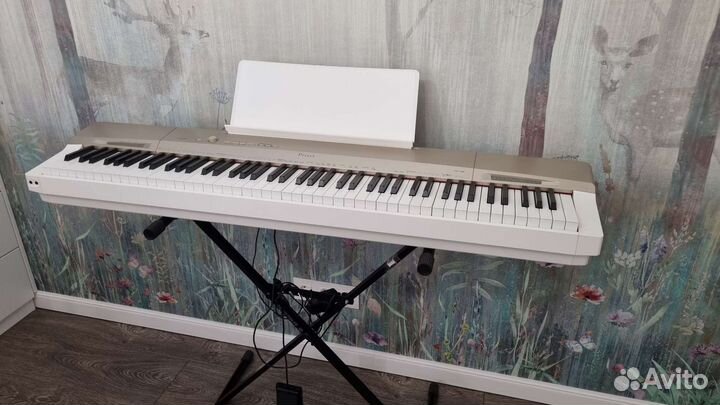 Цифровое пианино casio privia px160 цвет золотой