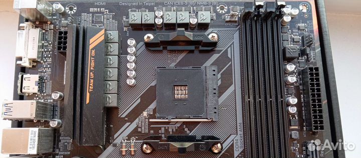 Материнская плата gigabyte b450 aorus m