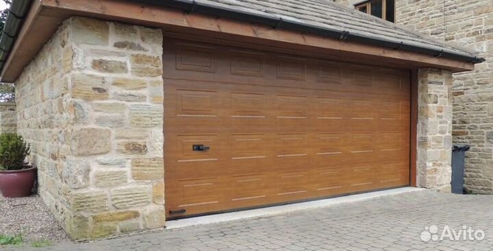 Гаражные секционные ворота 2000х2500