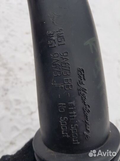 Патрубок воздушного фильтра 1.6 100лс Форд фокус 2