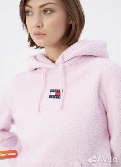 Толстовка tommy jeans флис