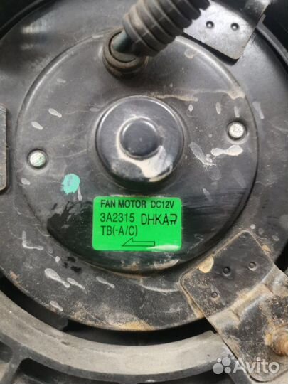 Вентилятор охлаждения Hyundai Getz хетчбек 3 двери