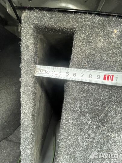 Сабвуфер 12 с коробом на трубе