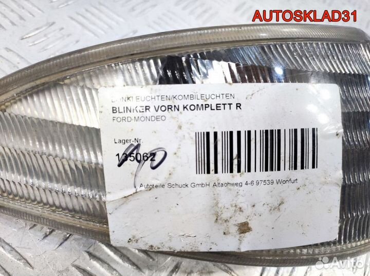 Указатель поворота правый белый Ford Mondeo 1