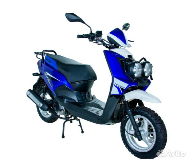 Скутер racer RC150T-15X BWS R 150 синий