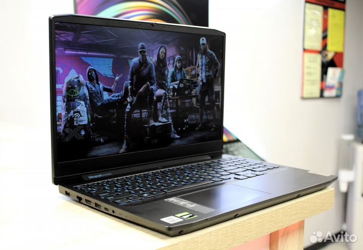 Игровой ноутбук Lenovo GTX1650Ti / Core i5-10300H