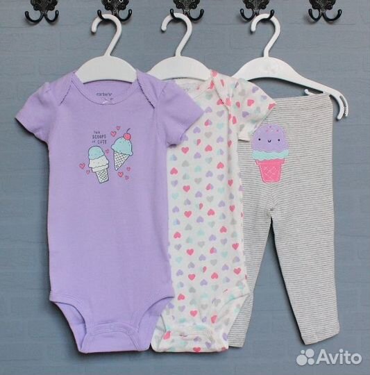 Костюм 3-ка Carter's (Картерс) 12m,18m, 24m