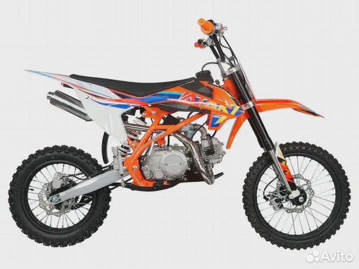 Питбайк ataki prime 125 (механ. сцепл., эл. старте