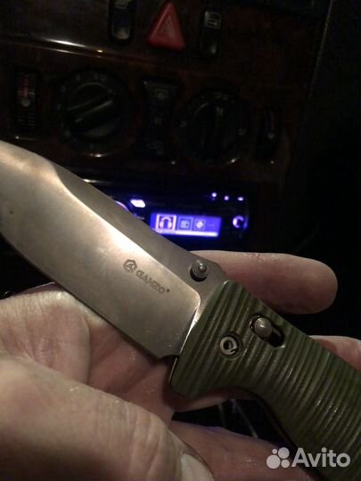 Нож складной бу