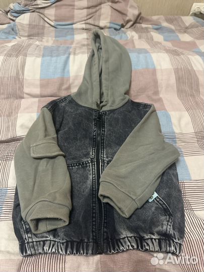 Джинсовый костюм для мальчика 104