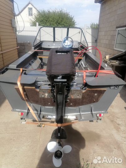 Лодка мотор и прицеп