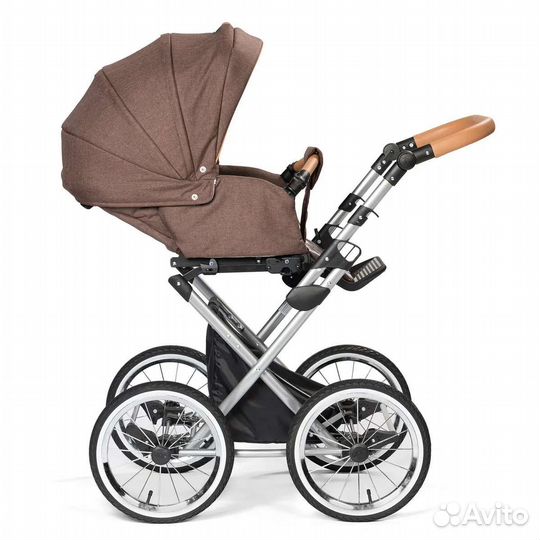 Коляска 2в1 lonex Parrilla Brown