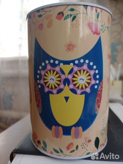 Копилка металлическая