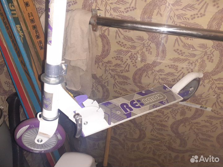 Самокат детский до 60 кг стальной