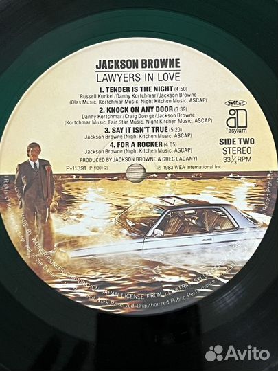 Jackson Browne – Lawyers In Love (6308)