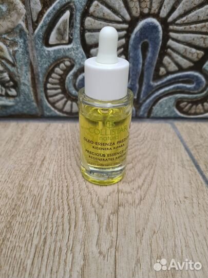 Collistar natura масло эссенция с авокадо для лица