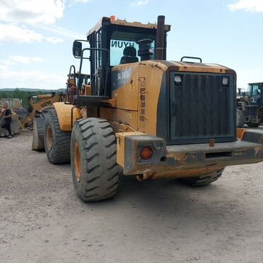 Фронтальный погрузчик Hyundai HSD SL 765, 2014