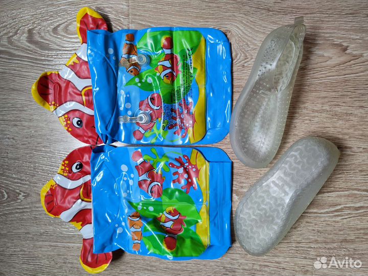 Нарукавники и аквашузы 31-32р