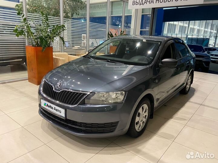 Skoda Rapid 1.6 МТ, 2016, 125 000 км