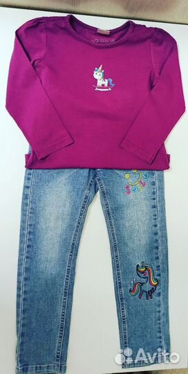 Пакет одежды для девочки 104-110