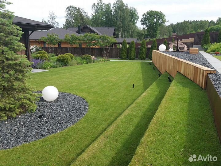 Рулонные газоны от производителя