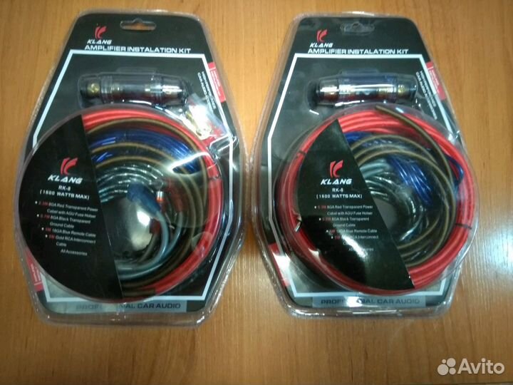 Набор проводов для подключения сабвуфера