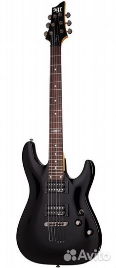 Электрогитара Schecter SGR C-1 BLK, цвет черный