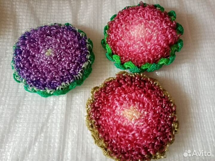 Мочалка для тела ручной работы