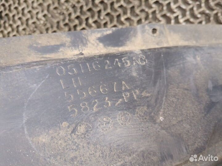 Защита арок (подкрылок) Jeep Patriot, 2008