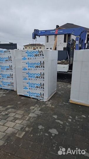 Блоки бонолит 600х400х250