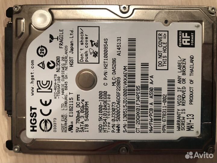 Ноутбук hp на запчасти